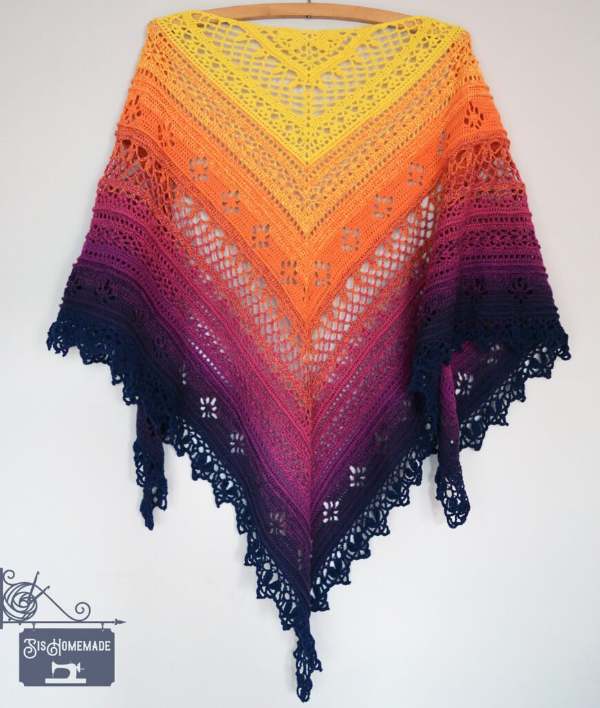 Flower Valley Shawl Crochet Crochet Loves